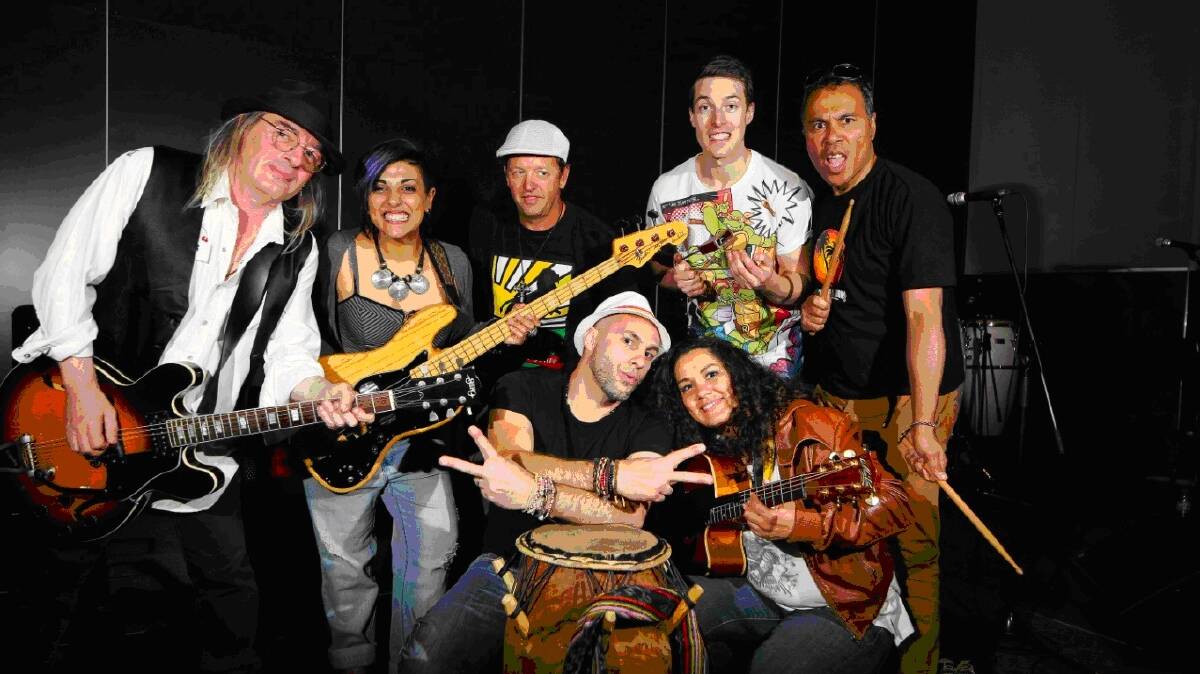MELTING POT: Melbourne seven-piece, multicultural band Sol Nation will launch its new CD at Suttons House of Music on Friday night. 