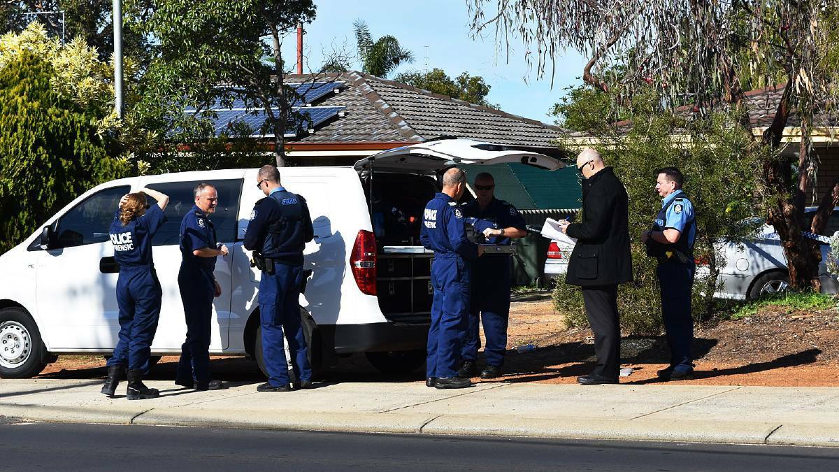 Major Crime and forensics officers investigating at the scene of a suspicious death on Hamilton Road in Eaton last year.
