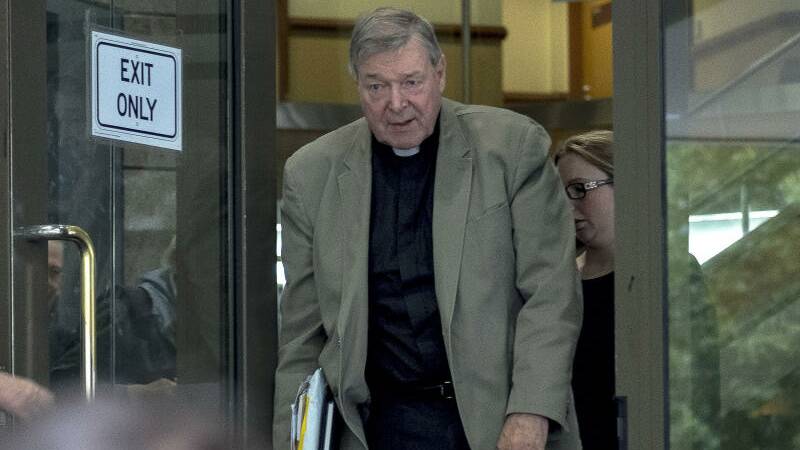 George Pell. Photo: AAP Image/Luis Ascui