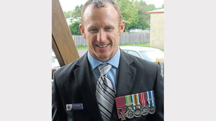 Victoria Cross recipient Mark Donaldson has written a book that recounts life, death and the Special Armed Services
