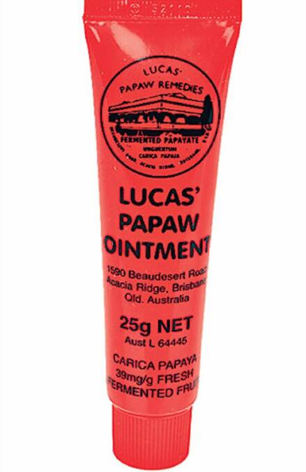 Lucas Papaw Ointment.