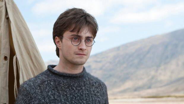 Daniel Radcliffe as Harry Potter. 
