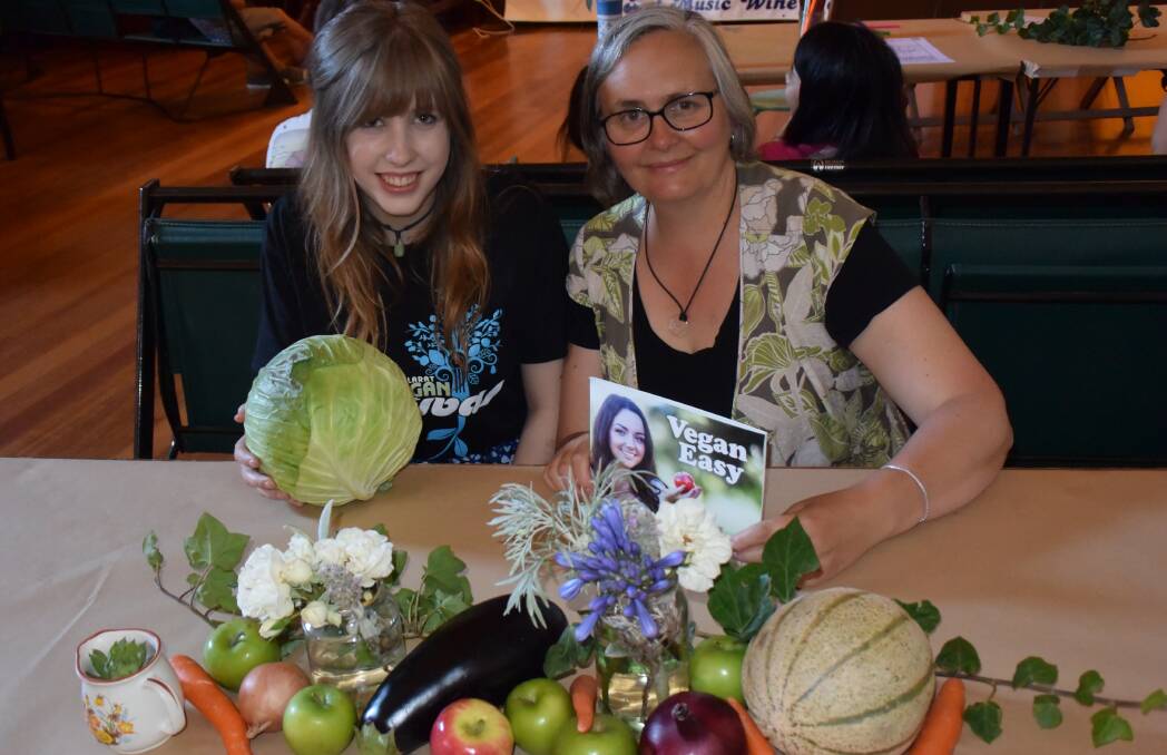 VEGAN LIFESTYLE: Anna Hills and Alison Major say being vegan is easy. Picture: Olivia Shying 
