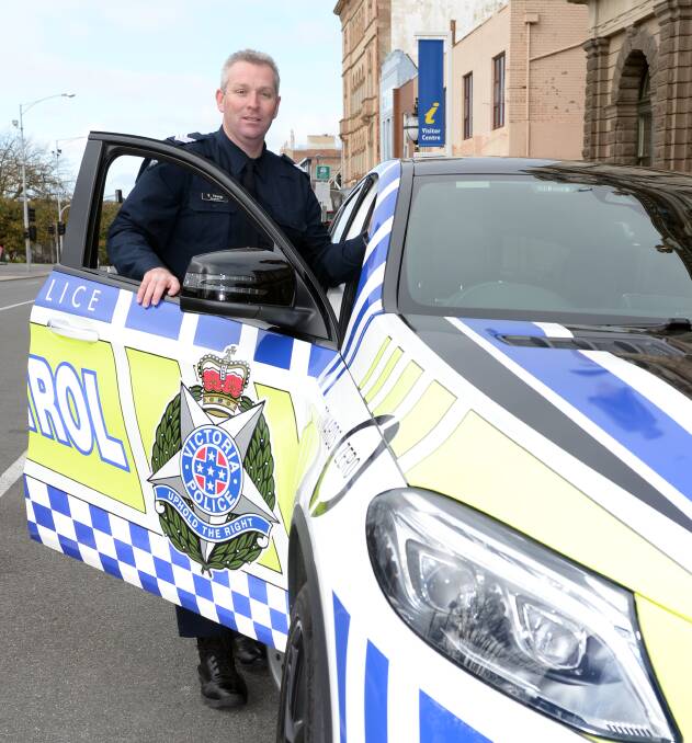 ALARMING: Police, including Acting Senior Sergeant Ben Young, remained concerned by the number of motorists who chose to drive while under the influence of drugs. 