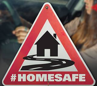ARRIVE ALIVE: It is your responsibility to make sure you arrive #homesafe.