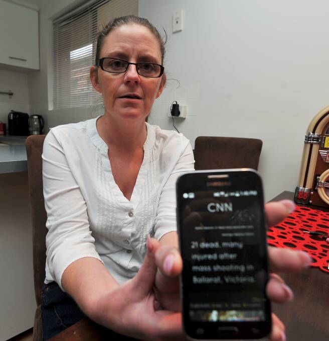 BE CAREFUL: Michelle Mahoney is urging residents not to fall victim to a malware attack scam. Picture: Lach Bence 