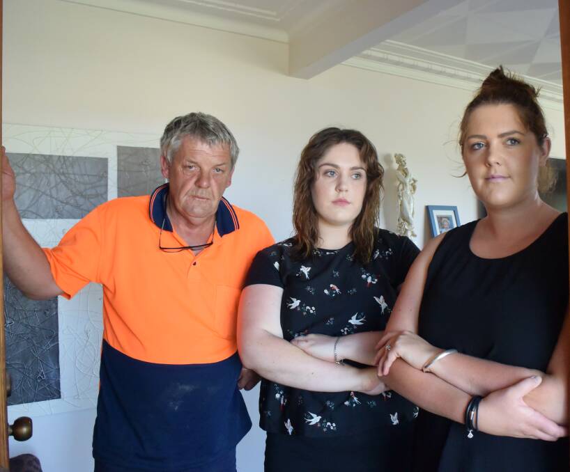 DEVASTATED: Michael Browne, Mollie Browne and Hannah Moroney were the victims of Boxing Day offenders. Picture: Olivia Shying 