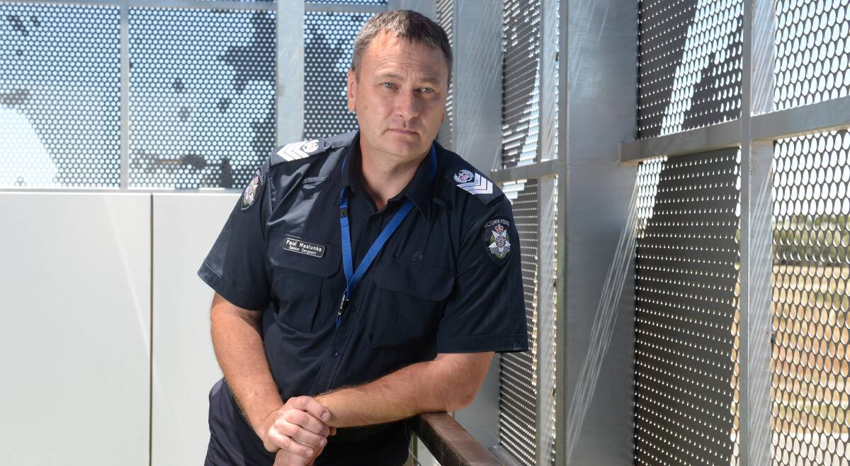 TIME TO CHANGE: Senior Sergeant Paul Maslunka says we need to treat suicide the same way we would treat a broken leg. Picture: Kate Healy 