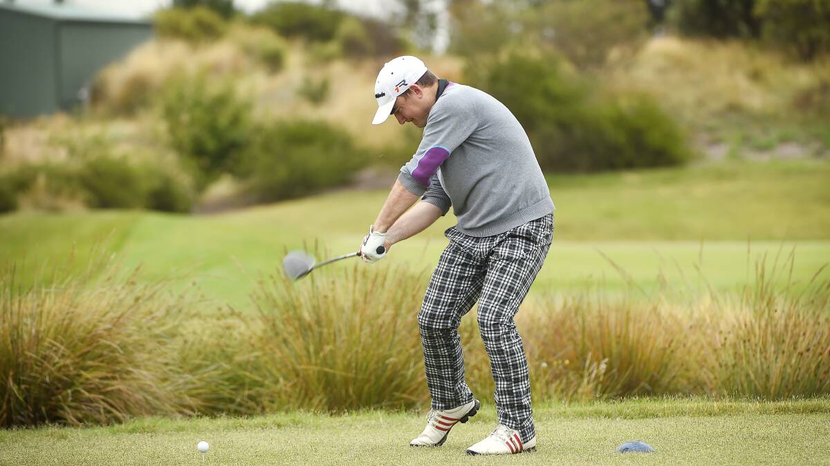 IN THE LEAD: Ballarat Golf Club's Brenton Walker currently leads the division one scratch event in the Ballarat District 54-hole tournament. Picture: Luka Kauzlaric