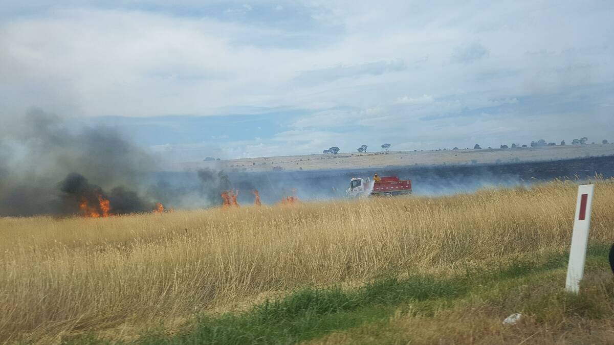 Police investigate cause of Smeaton grassfire