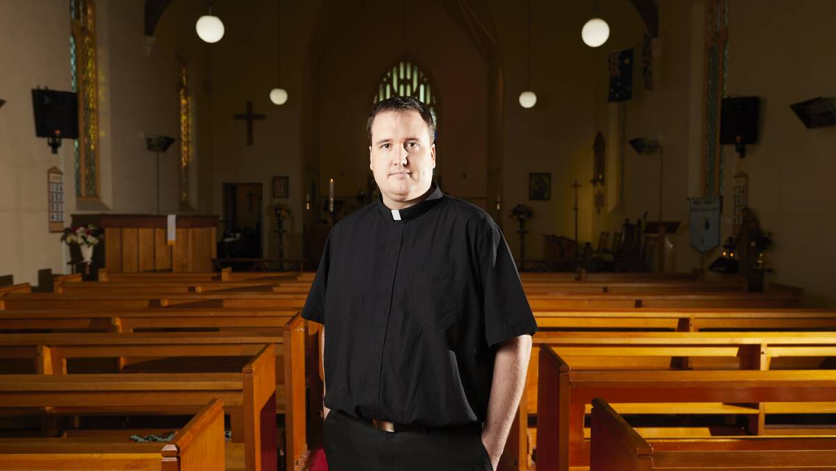 Reverend Chris Keast. Picture: Luka Kauzlaric 