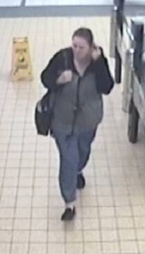 SUSPECT: Police wish to interview this woman in relation to a wallet theft.