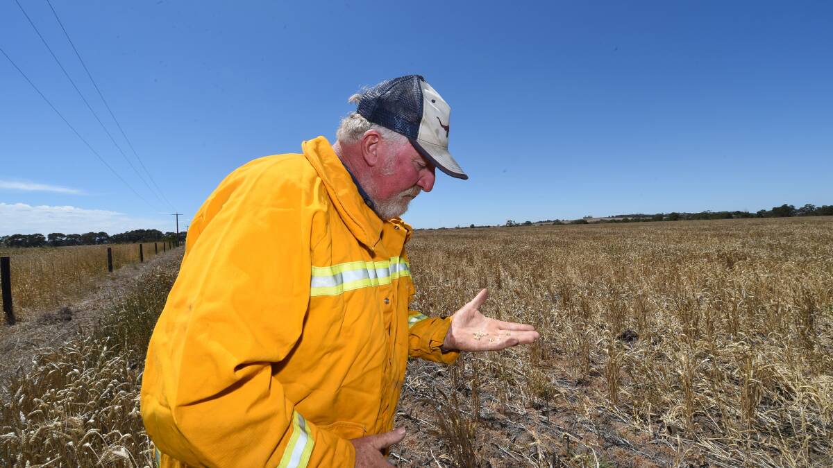 Skipton farmer speaks out after harvester sparks fire