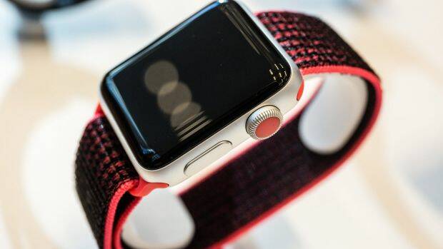 Consumer electronics such as Apple watches are popular targets for theft. Photo: Timothy Fadek