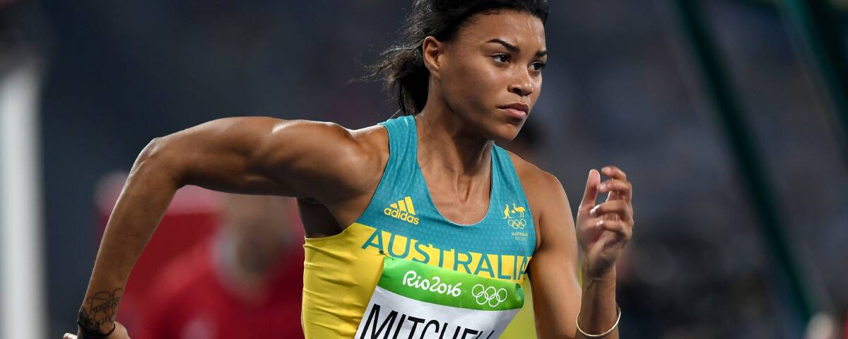 RISING STAR: Sprinter Morgan Mitchell showcased potential in Rio and is one to watch, Pittman says, if she 'sticks to her guns'. Picture: Getty Images