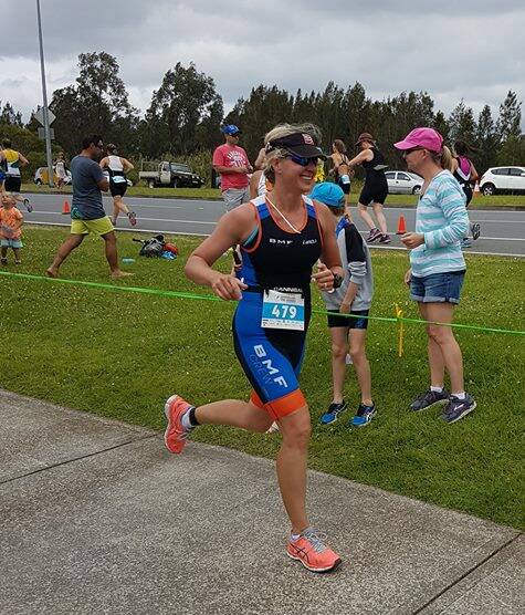 GOAL: New mum Sarah Reasoner is training to get back into competitive shape and has set Ironman 70.3 Ballarat as her goal. Reasoner trains with Ballarat's Sophie Curnow, who is also ready for her first 70.3 event.