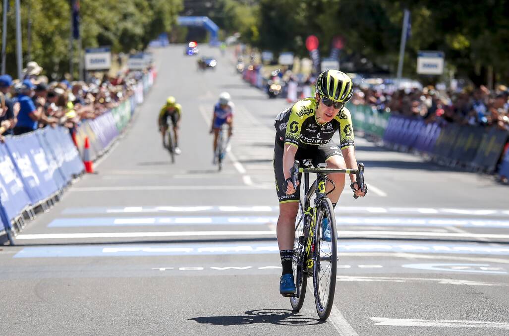 Legend has it Amanda Spratt wins every four years on Buninyong in the elite women's road race. Her time is again in 2024. Picture by Dylan Burns
