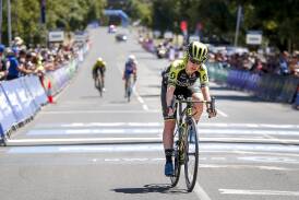 Legend has it Amanda Spratt wins every four years on Buninyong in the elite women's road race. Her time is again in 2024. Picture by Dylan Burns