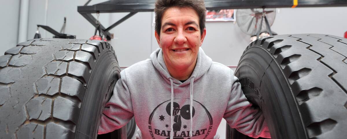 ON A ROLL: Training for her first nationals, Kay Hodgson also aims to challenge herself against the best in next year's Arnold Schwarzenegger Classic. Picture: Lachlan Bence