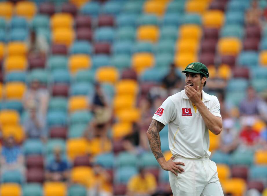 Former Australian cricketer Mitchell Johnson's job is to be create headlines, only this time he hit a highly personal topic. Picture by Will Swan