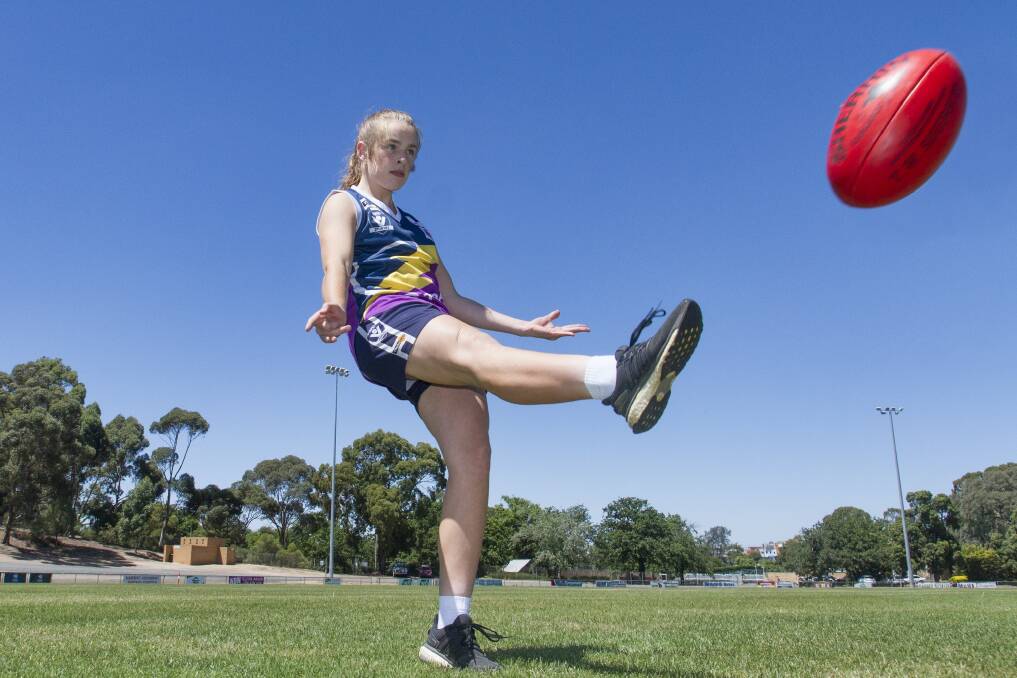 EXPERIENCE: Ararat Storm captain Ayesha Nicholson will share her skills fostered in Ballarat to a new youth girls competition, venturing deeper into western Victoria, to meet growing demand in the game. Picture: Peter Pickering