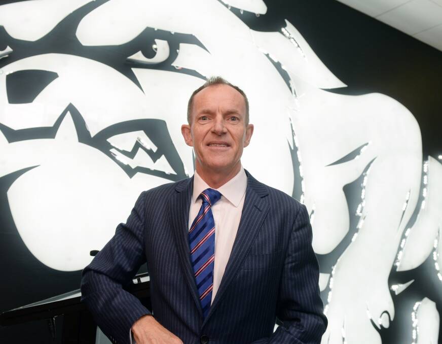 Western Bulldogs chief executive officer Gary Kent. Picture: Kate Healy