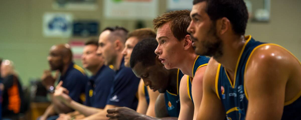 LESSON: Emerging youngster Tristan Fisher earned his Miners' call-up late last season and had a feel for SEABL action. He is a fully-fledged Miner this year. Picture: Dylan Burns