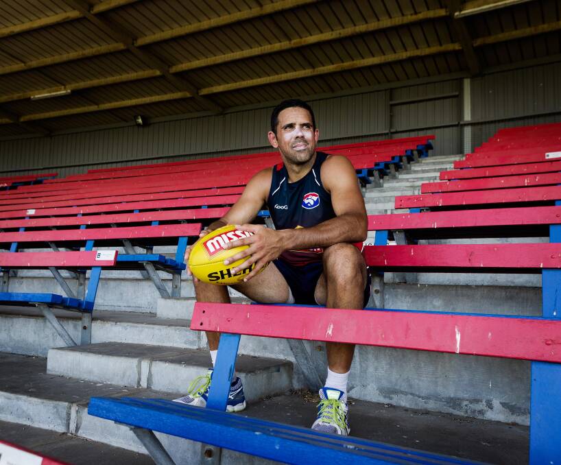 KEY DECISION: Western Bulldog Brett Goodes return to country football makes a statement that Sebastopol is worth the investment. Goodes is now based in Ballarat working on regional development for the Bulldogs. Picture: Paul Jeffers