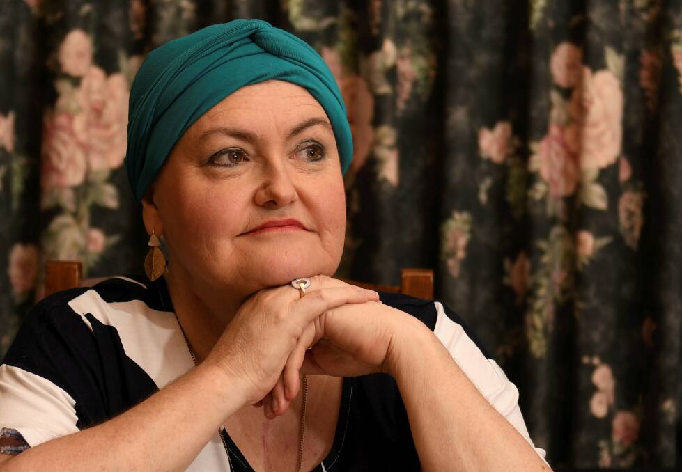 ADAPTABLE: Ballarat's Cathy Jones has a rare cancer that, by nature, means trying to find a treatment that works. Picture: Lachlan Bence