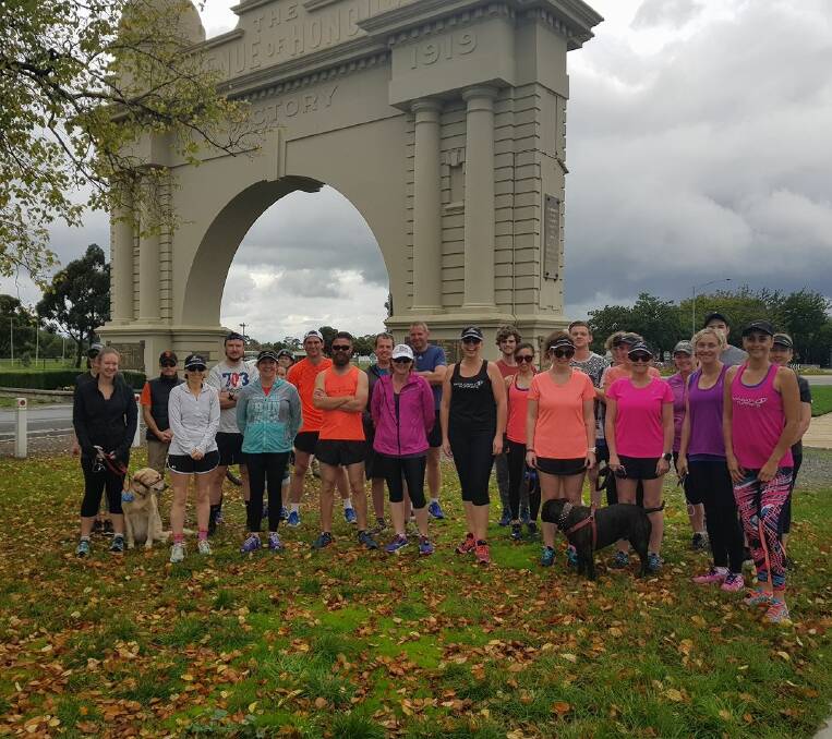 PREPARED: Evolution Runners are answering the call to be winter warriors and inspire others to get moving in the Ballarat cold for all-round health.
