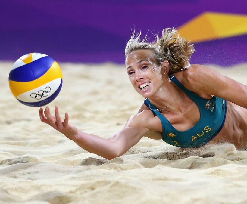 EXPERIENCE: Volleyballer Tamsin Hinchley, who hails from Napoleons, said everything was bigger in Olympic competition. Getting to the Games, and being there, meant everything. Picture: Getty Images