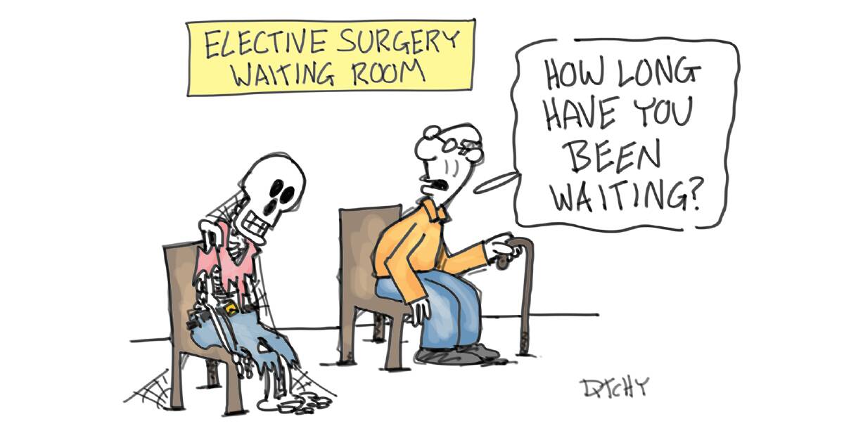 Surgery wait times tests our patients