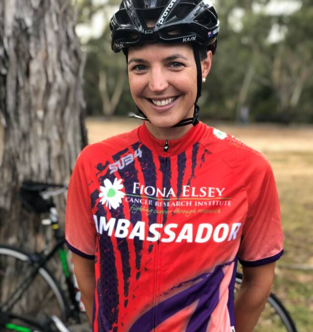 MISSION: Australian women's criterium champion Rebecca Wiasak is urging people to sign up to walk, mountain bike or ride in this weekend's Reach4Research Cycle Classic in Ballarat. The event has raised $1.6 million for the Fiona Elsey Cancer Research Institute.
