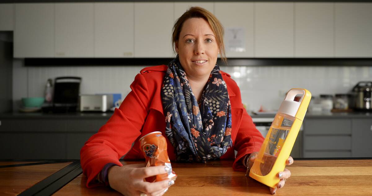 CHOICE: Ballarat Community Health dietitian Kerri Gordon supports Grattan Institute's sugar tax strategy but calls for greater education on healthier options to quench thirst. Picture: Dylan Burns