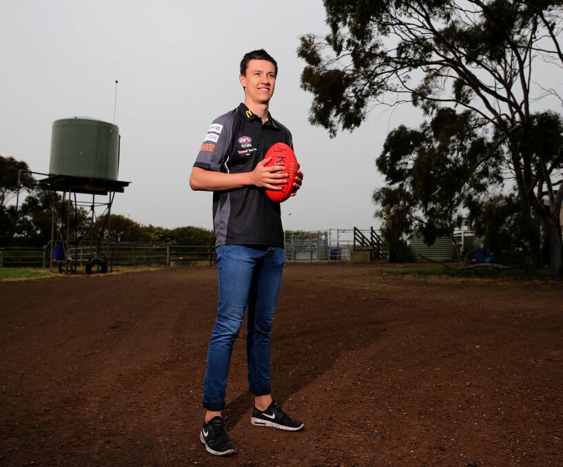 SPOTLIGHT: Everyone wants a piece of Rebel Hugh McCluggage, and his country story, as a top AFL draft prospect. Attention is good for his grassroot's club and juniors striving to follow in his footsteps. Picture: Rob Gunstone