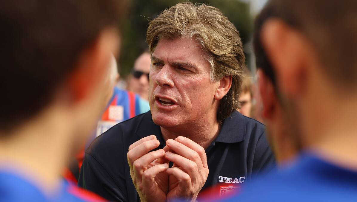 SUPPORT: long-time VFL rival Gary Ayres says Gerard FitzGerald is one of the league's most respected coaches in decades. Picture: Getty Images