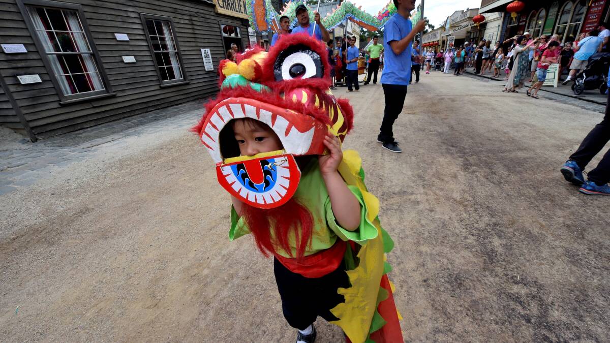 Chinese New Year celebrations at Sovereign Hill this year.