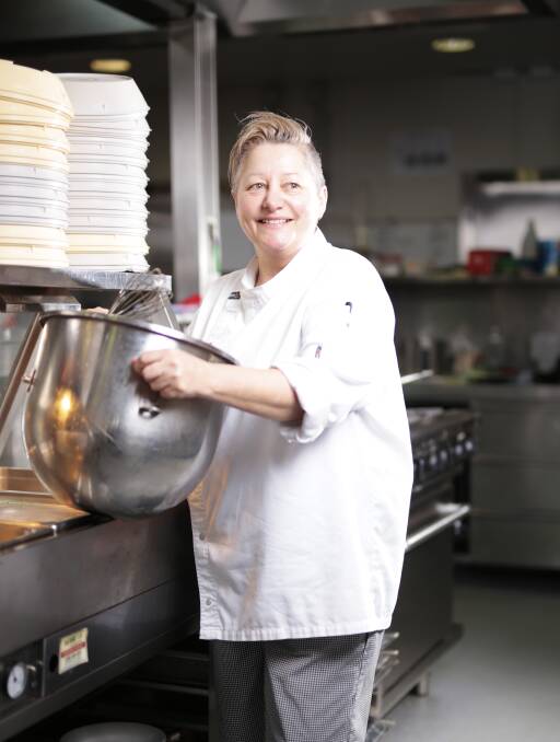 INSPIRED: Kelaston chef Lee Littlepage is set to learn from Maggie Beer about improving meals and dining experiences for the elderly. Picture: Luka Kauzlaric