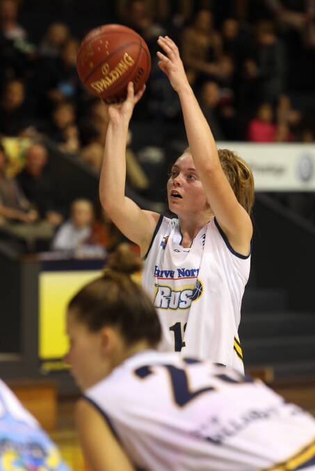 RISING STAR: Rush captain Abbey Wehrung is the SEABL women's youth player of the year. Picture: The Border Mail