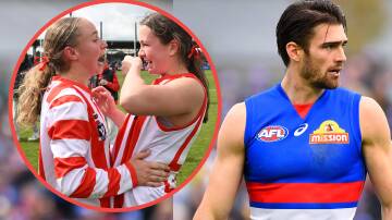 Boots can help start to bridge the sports gap and Western Bulldogs' 2016 AFL premiership captain Easton Wood is rapt this is also a step forward in the girls' game in Ballarat.