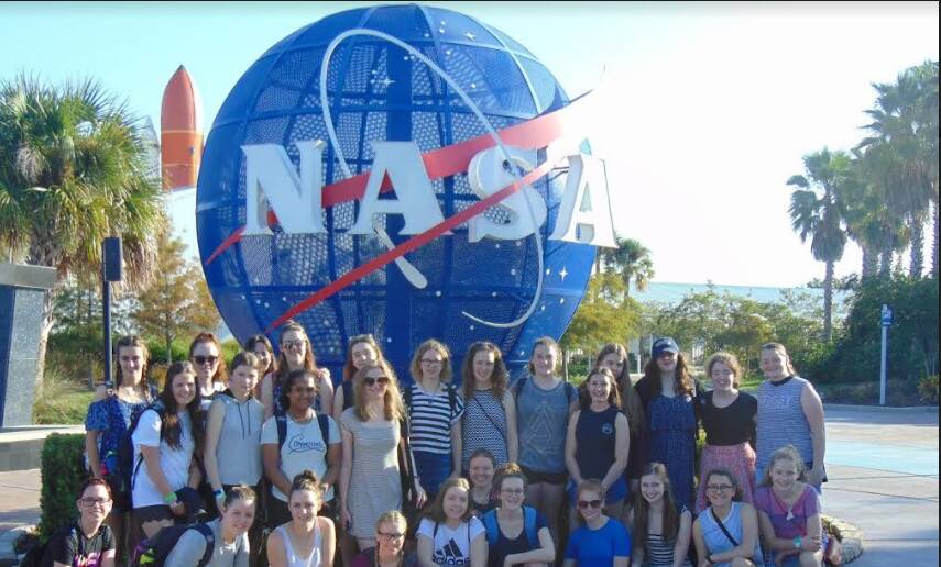 EXPERIENCE: The biannual trip to NASA Space Camp shows the possibilities open to students who pursue study in science, technology, engineering and maths.
 
