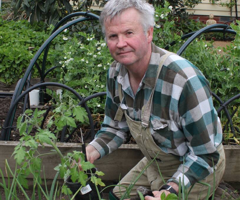 EXPERIENCED: John Ditchburn will share expert knowledge from the garden in which he has spent more than 25 years learning his methods.