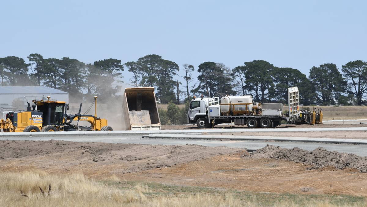 Big moves: City of Ballarat hopes to see the entire Ballarat Link Road Project completed by 2021. The second stage will cost $80 million in total. Picture: Lachlan Bence