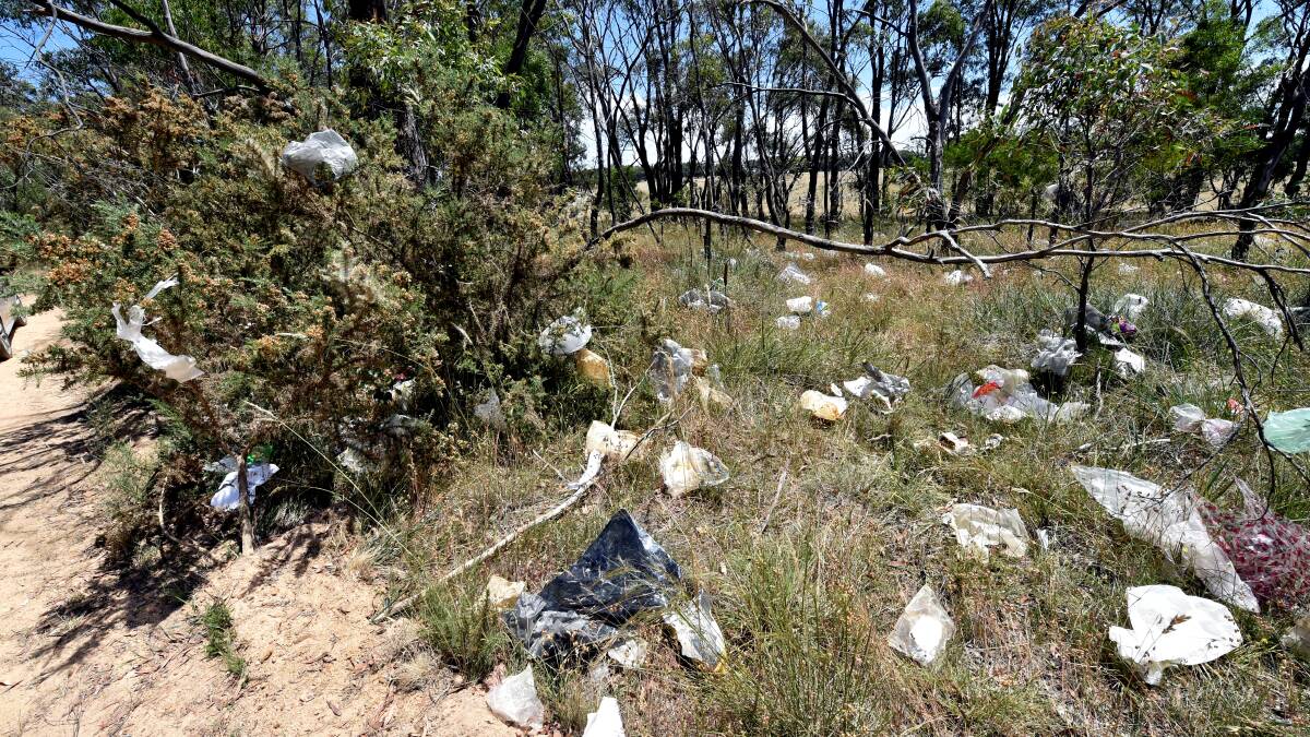 Rubbish: Ballarat Regional Landfill on Glenelg Road, Smythesdale in 2014. Picture: Jeremy Bannister