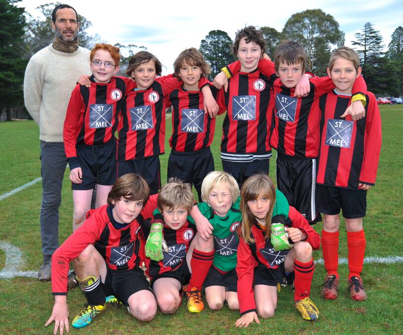 TEAM TALK: Junior members of the Daylesford Hepburn United Soccer Club are part of a growing sport in the region.