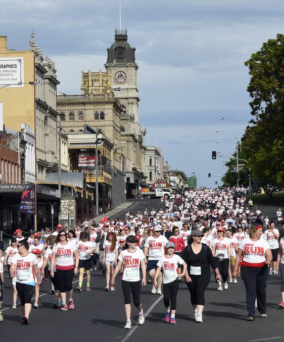 On your marks, get set, go. Let’s Run Ballarat for the kids