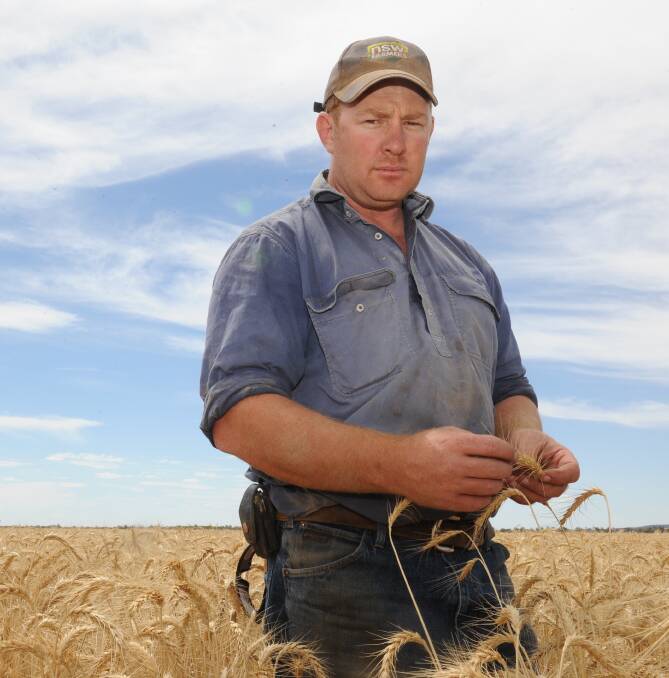 COMMON SENSE: Dan Cooper, chairman of the grains section of the New South Wales Farmers, welcomes the regulations and is pleased to see the industry on the ball.