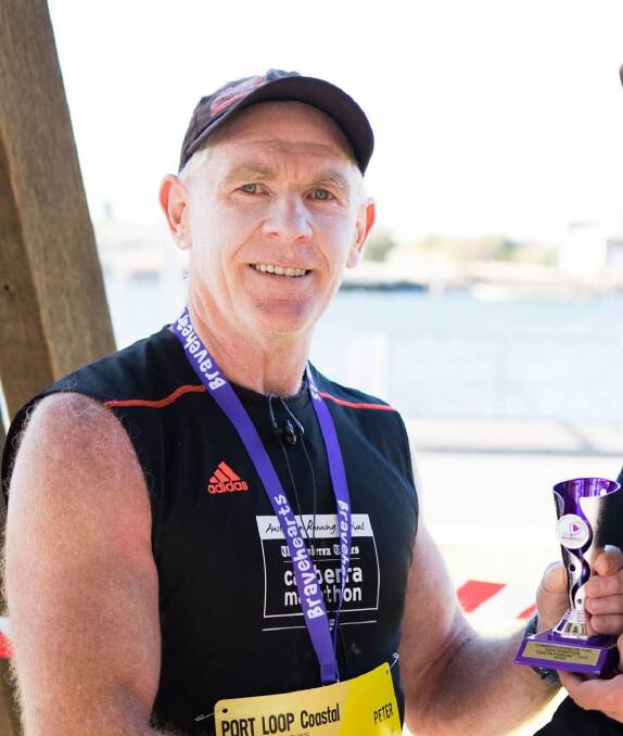BIG EFFORT: Peter Mahoney will run seven marathons in seven days, across seven states and territories to raise awareness of child abuse. His challenge starts on June 26.