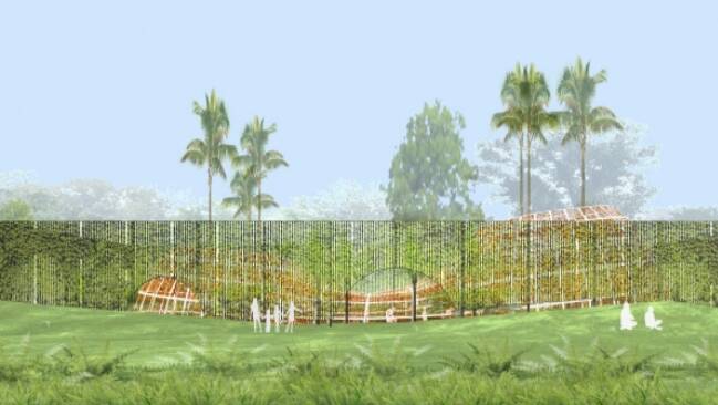 Artist impression of the proposed fernery 