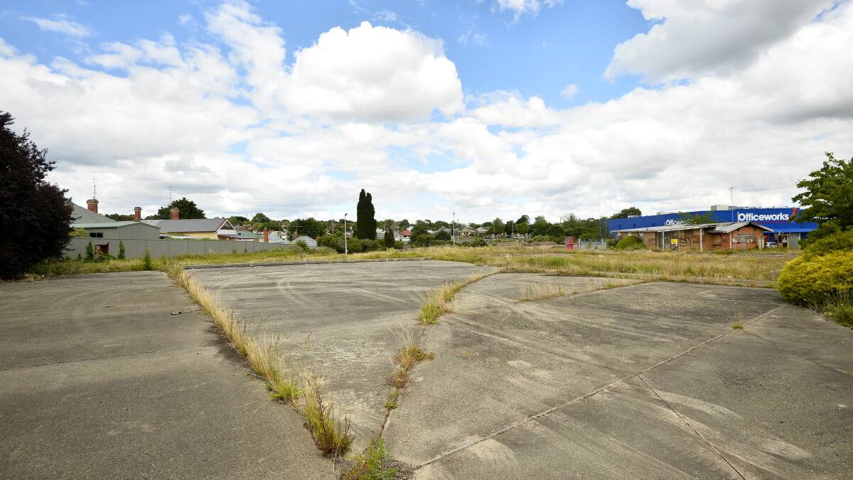 Council is in discussions to turn this vacant Creswick Road block into a multi-storey car park. 